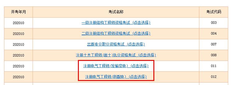 2020年贵州注册电气工程师考试准考证打印入口开通
